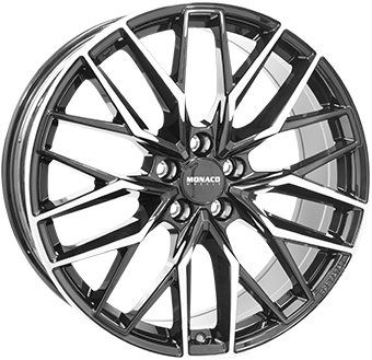 Monaco wheels Gpx Gloss Black / Polished