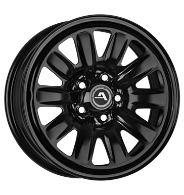 Alcar Hybridrad 01 black schwarz schwarz