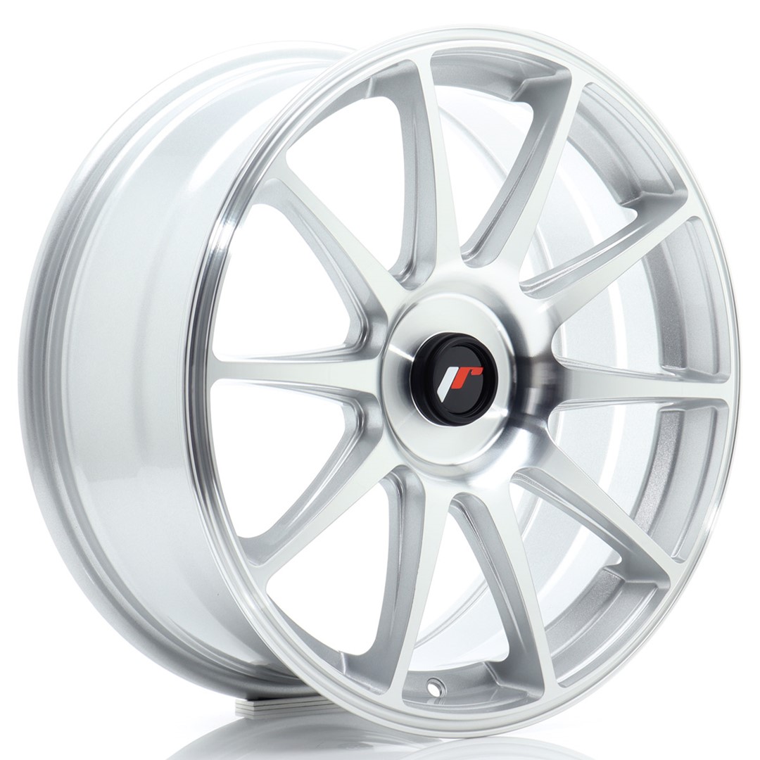 JR WHEELS JR11 Silver Machined Silver Machined