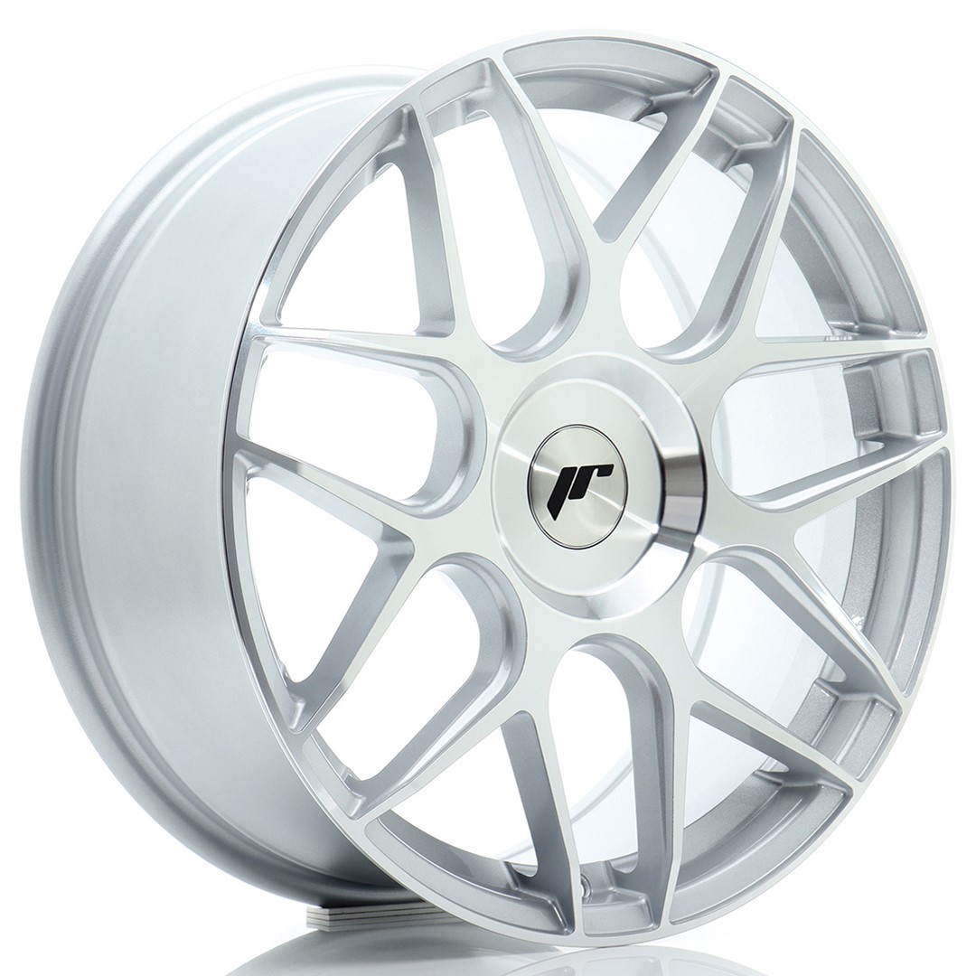 JR WHEELS JR18 Silver Machined Silver Machined