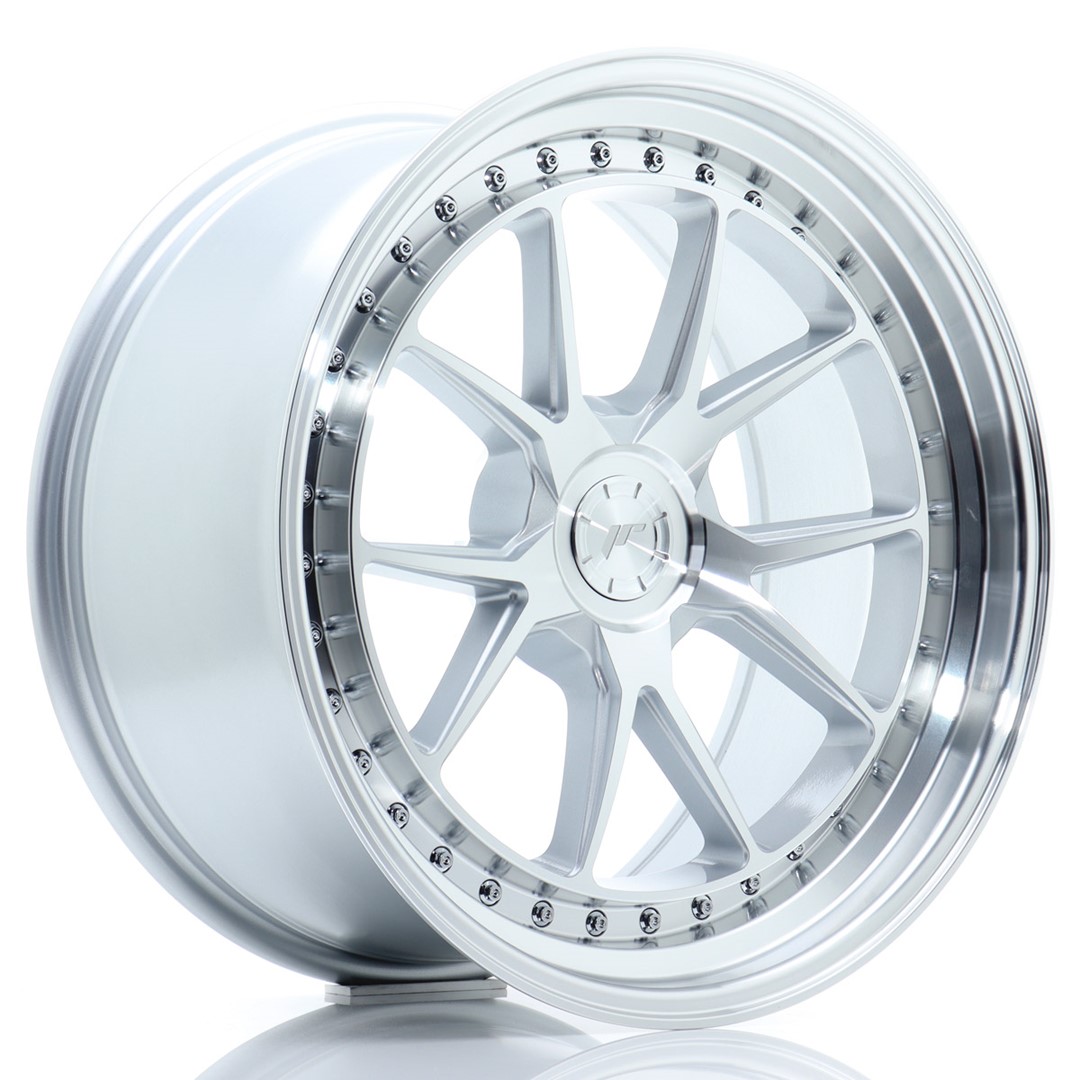 JR WHEELS JR39 Silver Machined Silver Machined