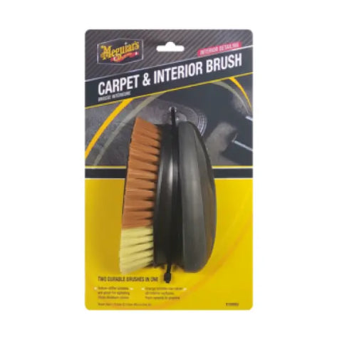 Meguiar's Interiørbørste - Carpet & Interior Brush (2-i-1)