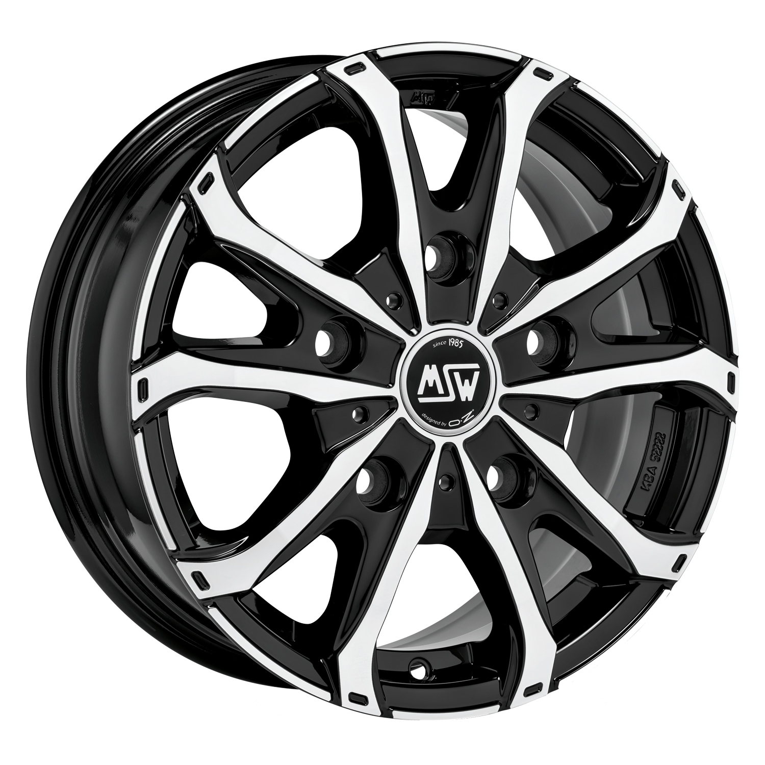 MSW Msw 48 van gloss black full polished