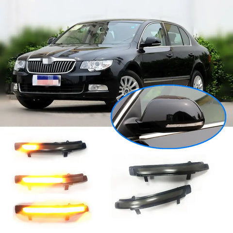 Dynamisk blinklys - Skoda Octavia/Superb (2008-2014)