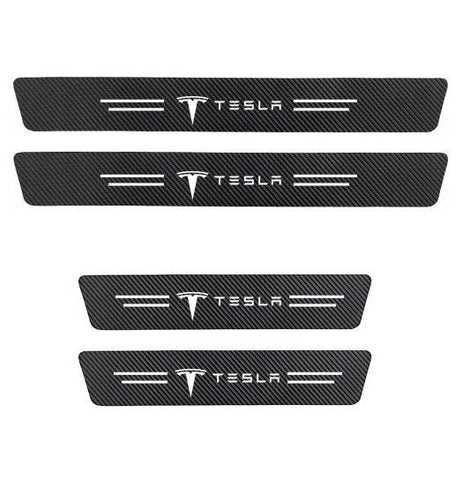 Tesla indstigningslister, sæt med 4 stk.