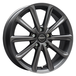 MEGA WHEELS Virgo Dark Mat anthracite grey