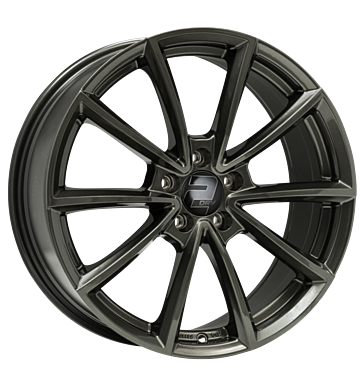 2DRV WH28 dark gunmetal lackiert dark gunmetal lackiert