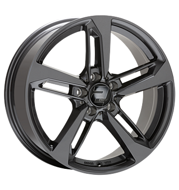 2DRV WH36 dark gunmetal lackiert dark gunmetal lackiert