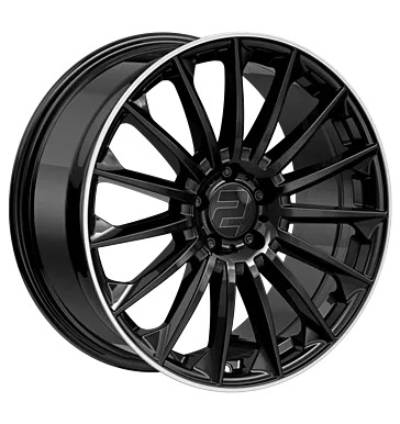 2DRV WH39 DIAMOND RIM 2drv wh39 diamond rim black
