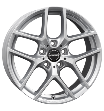 Borbet Y crystal silver BMW crystal silver BMW