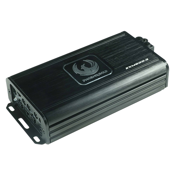 Phoenix Gold 3-kanals miniforstærker 2x75W - 350W RMS