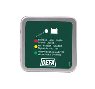 Led display for 1 x 7a /15a DEFA charger