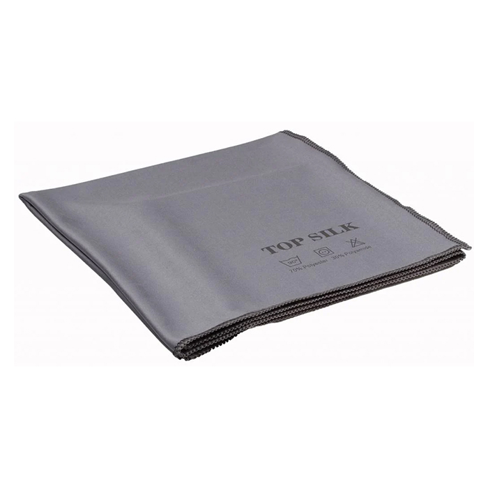 Top Silk Mikrofiberklud Grå - 50 x 70 cm
