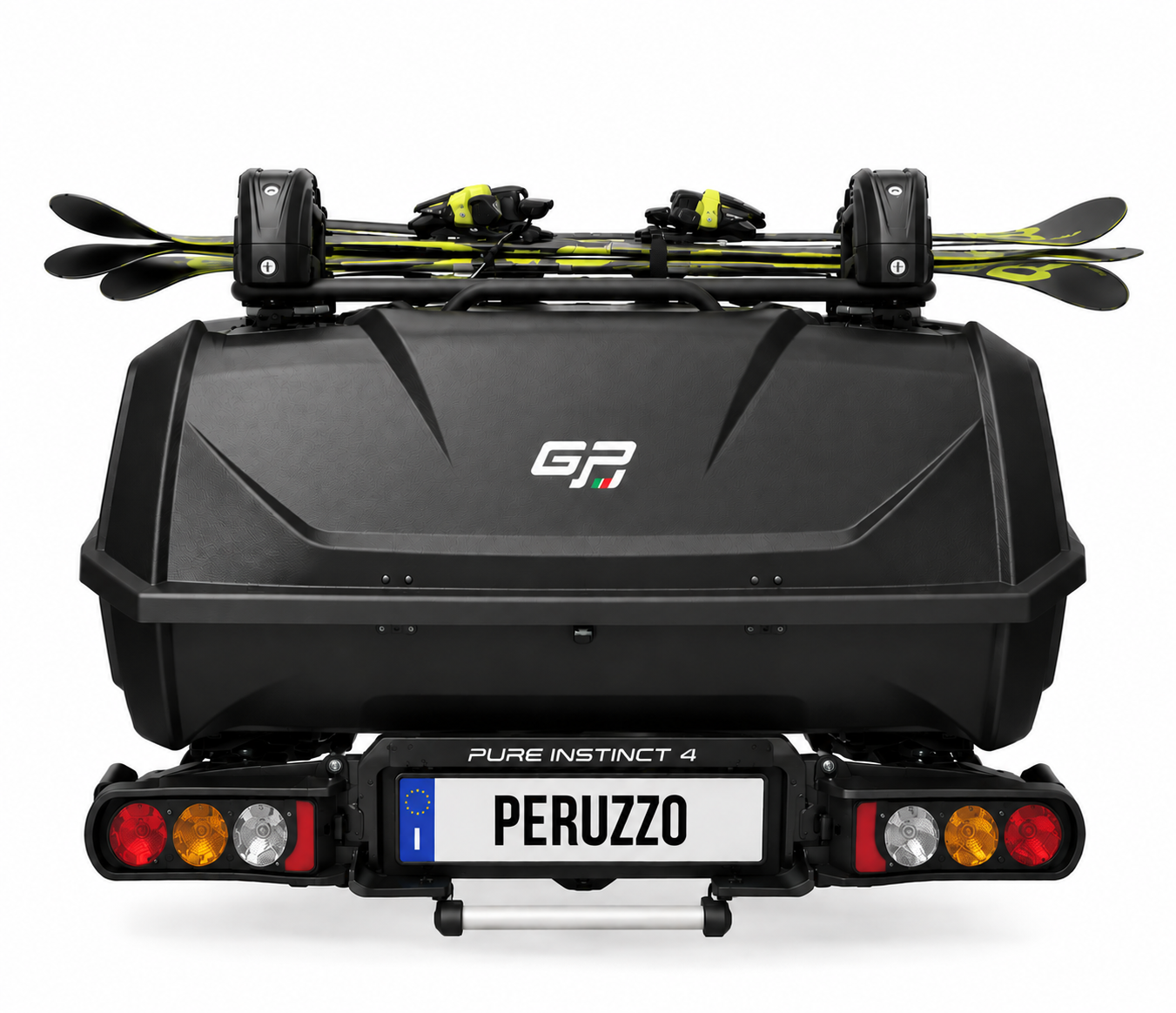 Peruzzo Spazio Bagageboks inkl. 4 Pure Instinct cykelholder
