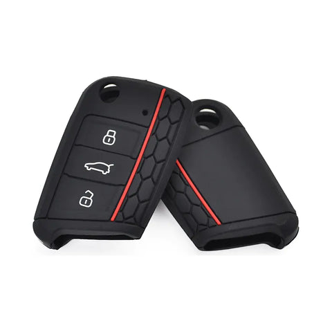 Klapnøgle silikone cover, VW, SEAT, Skoda